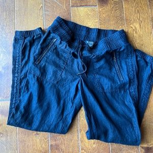 Athleta Cabo Linen Jogger size 4. EUC